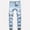 E-Light Blue, variant on Boys Denim Pants Purple Skinny Fit Elastic Waist Straight with Pocket Loose Fit Boys Toddler Clothes 3-4 Years