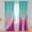 Green Purple, variant on Anjee Blackout Curtains for Kids Girls Bedroom Curtain,Star Curtain Dual Layer Curtains with Sheer 2 Panel Set,52" x 84",Rainbow Color