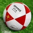 thumbnail image 3 of Guardoinrt Taille 5 Ballon de Football pour Adultes Séances d'Entraînement Panneaux Cousus à la Machine pour Ajout Blanc Rouge, 3 of 6