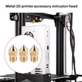 thumbnail image 2 of Kit d'Extrémité Chaude d'Extrudeuse Assemblé par Tête d'Impression 3D Imprimante MK8 pour Ender 3 Ender 3 Pro, 2 of 5