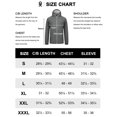 thumbnail image 5 of Little Donkey Andy Mens Ultra Light Rain Jacket, Waterproof Stretch Mens Raincoat with Hood for Hiking, Fishing （Iron gray 3XL）, 5 of 7