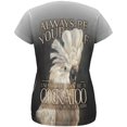 thumbnail image 2 of Always Be Yourself Unless Cockatoo All Over Womens T Shirt, 2 of 2