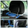 thumbnail image 5 of For 2011–2021 Jeep Grand Cherokee FH Group Neoprene Waterproof Custom Fit Car Seat Covers - Front Blue, 5 of 6