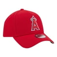 thumbnail image 3 of Youth New Era Red Los Angeles Angels 9FORTY A-Frame Adjustable Hat, 3 of 7