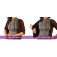 thumbnail image 2 of Bolsillos adhesivos de moda Fashion First Aid Pocksie, 6 piezas, beige, algodón, 2 of 6