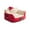 #1, variant on Cloth Pet Bed Christmas Pet Sofa Semi Enclosed Dog Bed Cat Bed Removable Washable Winter Warm 50x35x25cm 1Pcs Red Rkxzt