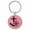 Pink, variant on Boat Anchor Tan Laser Engraved Leatherette Keychain Backpack Pull - 1.5 x 3 Inches