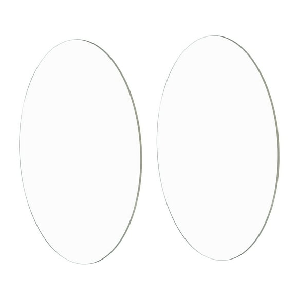 2 Pcs Cake Plates, 5.9 inch Acrylic Round Discs, Circle Serving Trays for Home Restaurant Coffee Shop