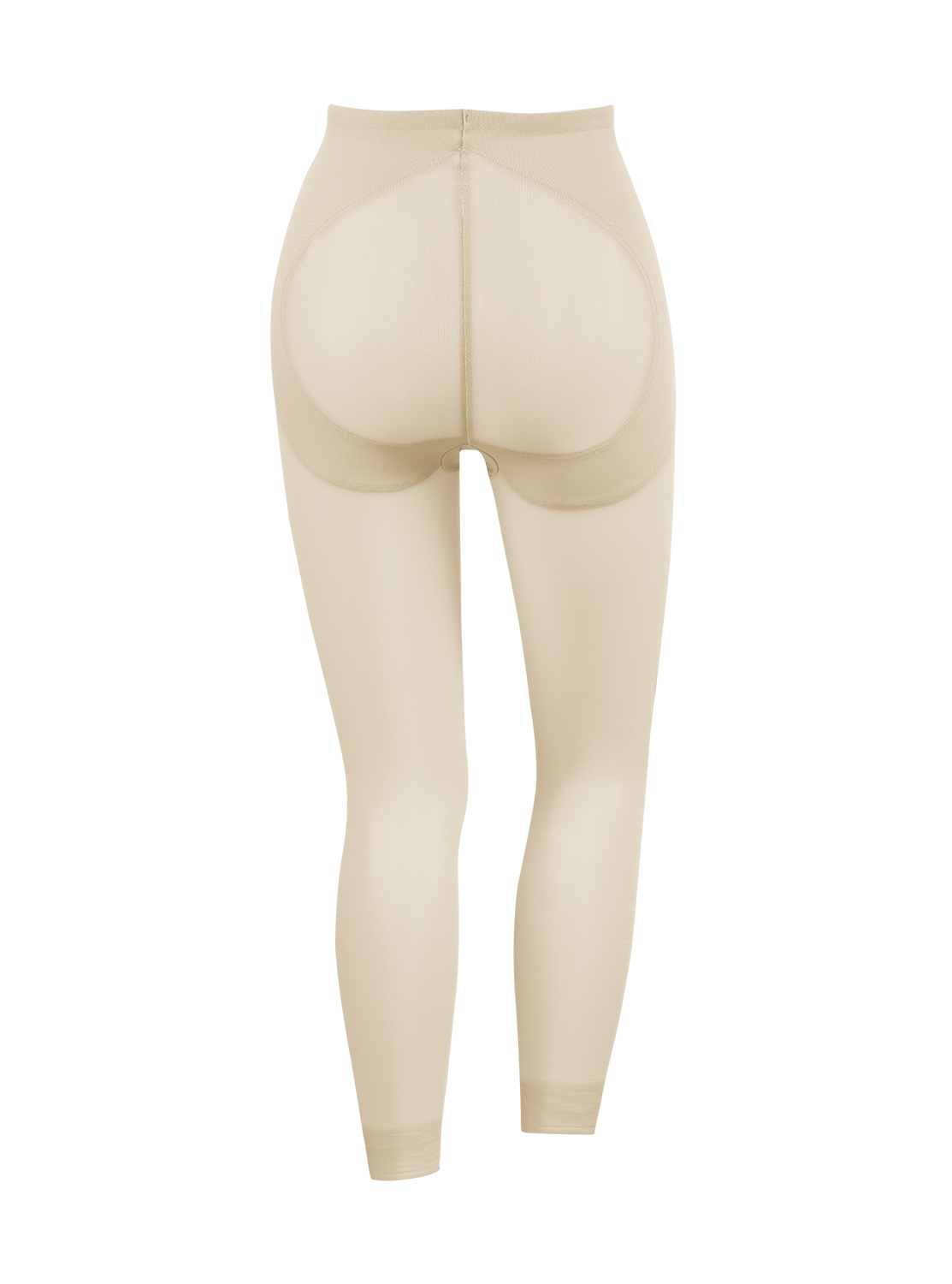 Naomi & Nicole Women's Firm Control Booty Lifting Capri Pantliner Shapewear