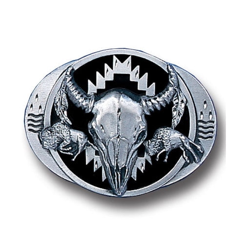 diamond skull belt buckle