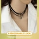 thumbnail image 3 of 3pcs Moon Choker Women Star Moon Chokers Collar Chokers para niñas para niñas, 3 of 8
