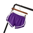 thumbnail image 5 of OHGOD High Waisted Workout Shorts Women - Soft Shorts - Sweat Pants Shorts Women - Soft Lounge Shorts Women - Purple - 2XL, 5 of 5