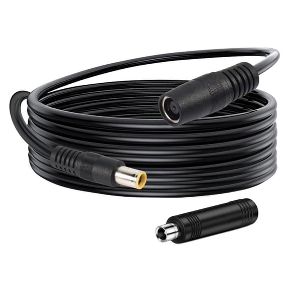 Solar Generator Extension Wire 14AWG DC7909 Female and Male Cable with DC8020 Male Adapter for Solar Panel