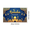 2A, variant on Blue Background Ramadan Themed Banner with Golden Mosque Lanterns Flowers and Crescent Moon Party Decors Backdrop Photography Props for Ramadan Celebrations Family Gatherings Community Events