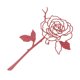 thumbnail image 1 of EeaseMX Hermoso marcador de rosa creativo y divertido de metal para el hogar, la escuela y la oficina., 1 of 7