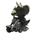 thumbnail image 3 of Inertia Dinosaur Motorcycle, Exquisite Simulation Funny Dinosaur Riding Motorcycle Safe  For Kids Over 3 Years Yellow,Black, 3 of 8