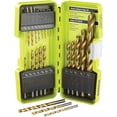 thumbnail image 1 of Juego de brocas Ryobi con revestimiento de titanio, 21 piezas, 1 of 3
