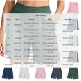 thumbnail image 3 of fheaev Plus Size Pajama Shorts for women Soft Lightweight Elastic Waist With Pockets High Waisted Sleep Loungewear Vacation Beach wear, 3 of 8