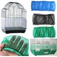 thumbnail image 3 of Blue M Size Birdcage Net Dustproof Cover with Vented Nylon - Collect Seeds SHENMO, 3 of 5