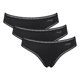 thumbnail image 1 of Sloggi Calzoncillos para mujer, pack de 3 - GO Crush Mini C3P, pantalón, algodón elástico Negro M (Medium), 1 of 3