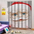 thumbnail image 3 of Abbracc 2x Waterproof Polyester Fabric Bathroom Shower Curtain Panel Decor 9 Hooks Style3, 3 of 9