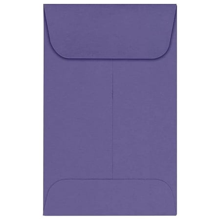 UPC: 0638499380916 | #1 Coin Envelopes (2 1/4 x 3 1/2) – Wisteria (1000 Qty.)