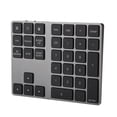thumbnail image 4 of 34 Teclas Teclado Numérico,Teclado Bluetooth Portáti para Laptop,Mini Teclado de Numero de Aleación de Aluminio,Teclado Numérico Inalámbrico con Batería Incorporada para iOS/Windows/Android ANGGREK Ocean Broad Surfboard Fins, 4 of 7