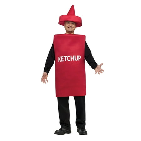 Ketchup Squeeze Bottle Adult Costume