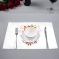 thumbnail image 2 of MKHERT Cute Cat with Valentine's Day Quotes I Love You More Than Coffee Placemats Table Mats for Dining Room Kitchen Table Decoration 12x18 inch,Set of 6, 2 of 4