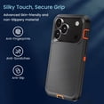 thumbnail image 4 of Entronix 3-in-1 Heavy Duty Case Compatible with iPhone 17 Pro Max with Screen Protector, Orange, 4 of 8