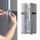 thumbnail image 3 of 2 Pack Refrirator Door Cover Kit Appliance R S Anti-skid Protector Frid O, 3 of 5