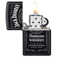 thumbnail image 4 of Zippo Jack Daniels Black Matte Texture Lighter - Stylish & Officially Branded, 4 of 7