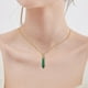 thumbnail image 2 of Elegante Colr de Piedra de Cristal Hexagonal con Cadena Extensora, Colgante de Joyería, Colr con Colgante de Cristal para Mujer - B B Sunnimix Collar Piedras Hexagonales, 2 of 6