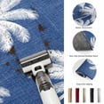 thumbnail image 6 of Navy Blue Palm Trees Rectangle Rug 3'x5' Summer Beach Tropical Farmhouse Washable Area Rugs for Living Room Bedroom Entryway Non Slip&nbsp; Entrance Door Mat Indoor Floor Carpet, 6 of 9