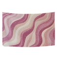 thumbnail image 6 of Yayeee Tapestry Wall Hanging for Bedroom 80" x 60" Living Room Home Wall Art Decor, Pink Brown Pattern, 6 of 7