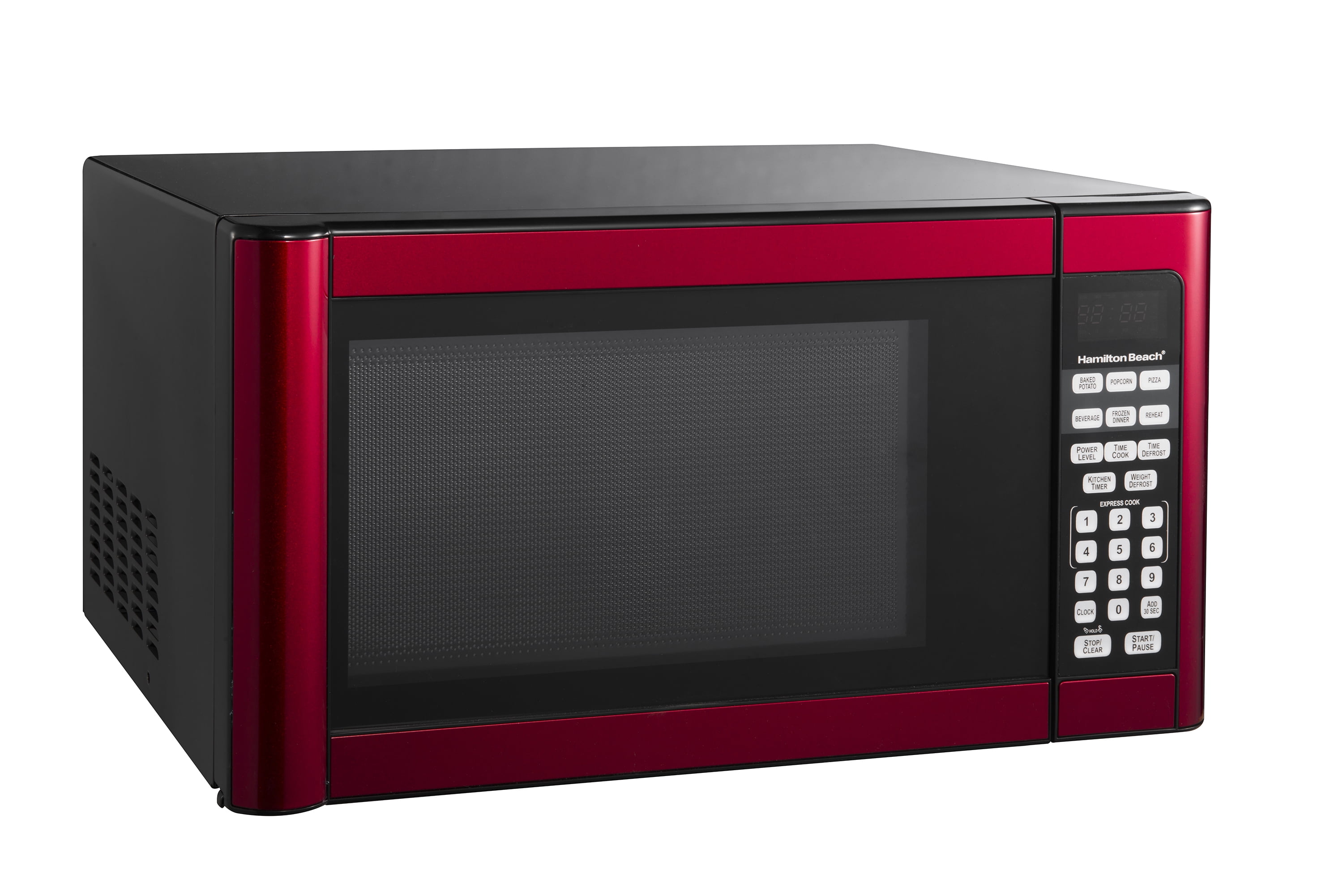 Hamilton Beach 0.7 Cu. Ft. Red Microwave Oven 