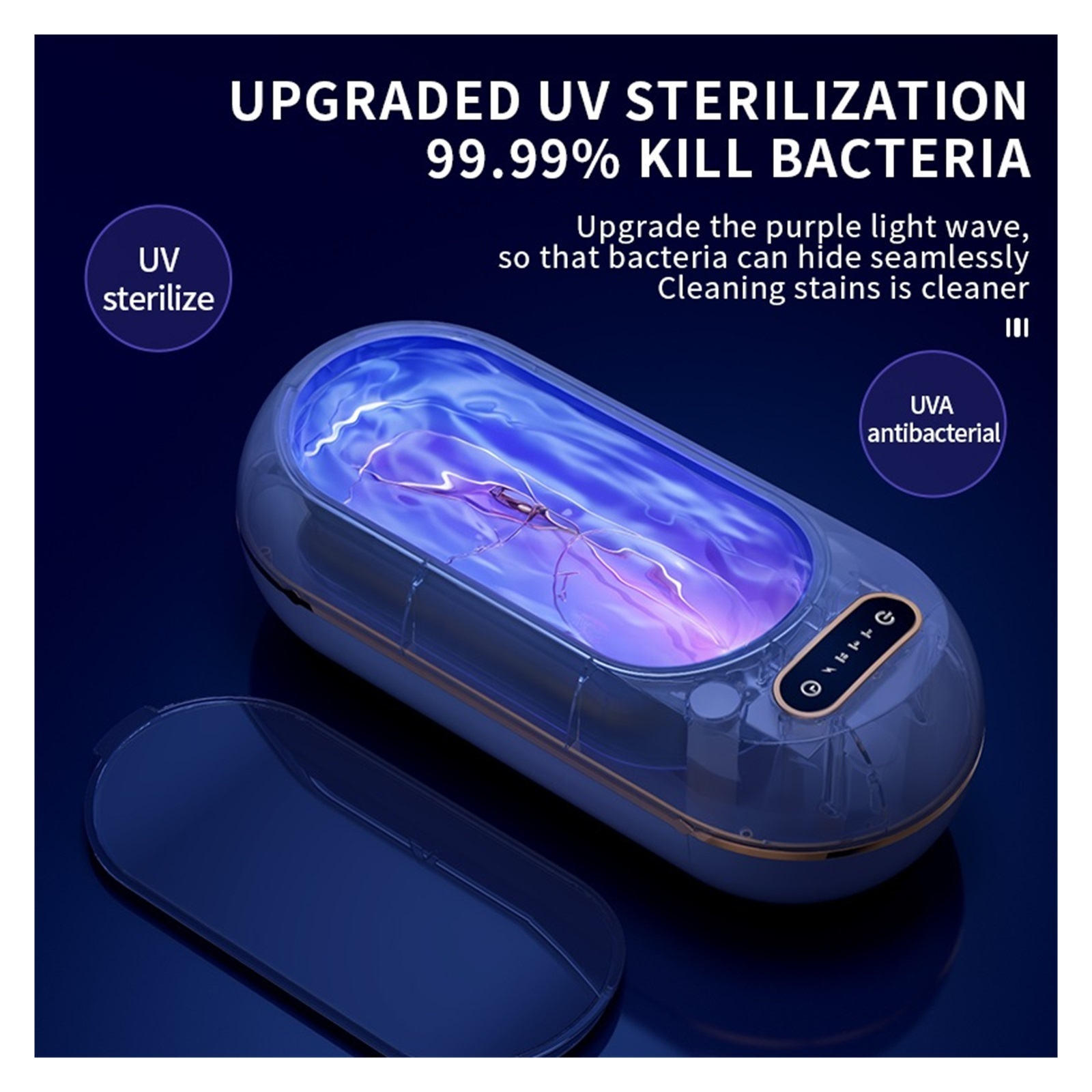 Multi-Functional Cleaning Machine Ultrasonic Glasses Jewelry Watch Cleaner High-Frequency Vibration