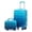 Blue, variant on Luggage Sets 2 Piece Suitcase Set(14"/20") Suitcase, Hardside Lightweight Kids Suitcase with Combination Lock, Carry-on Suitcase and Cosmetic Bag for Travel, Back to School, Gradient Blue