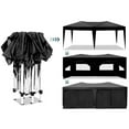 thumbnail image 5 of Kojooin 10'x20' Pop Up Canopy Tent With 6 Sidewalls, Waterproof Outdoor Event Shelter Gazebo Sun Shade, Outdoor Canopy For Parties Beach Camping Commercial, 5 of 6