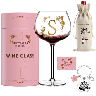 Wine Decanter Gift Set Personalized Engraved Wine Decanter Set With  Stemless Glasses - 20oz Custom Wine Carafe Gift Brown Wine Glasses