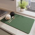 thumbnail image 1 of Leather diatom mud plain drain coffee table mat modern simple coffee mat insulation mat, 1 of 3