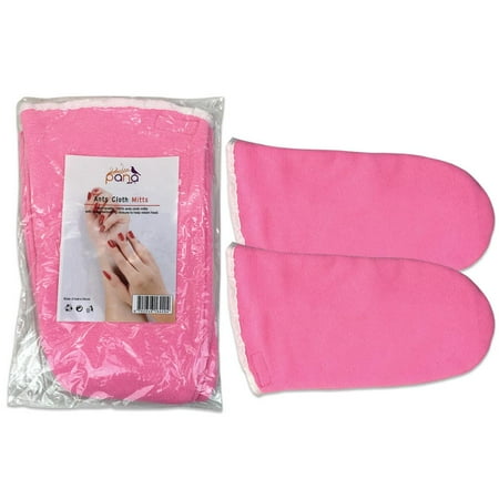 Pana Pink Insulated Thermal Velcro Cloth Mitts
