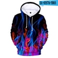thumbnail image 3 of Sudadera con capucha con estampado 3D de Black Clover para hombre y mujer, unisex, estilo Harajuku, genial, para niños y niñas, de Anime Asta, talla grande, con estampado de Black Clover, 3 of 5