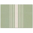 thumbnail image 2 of Area Rugs Indoor Non-Slip Rectangle Rug 5x7 Ft Abstract Modem Simple Striped Green Linen Rug Rubber Backing Floor Mats Non Shedding Home Decor Carpet for Entryway Living Room, 2 of 8