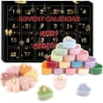 thumbnail image 1 of onlyliua ¡ ¡Descuentos de Temporada! Calendario de Adviento de Navidad Vela de Gnomo Calendario de Adviento Navidad Día de San Valentín Vela Perfumada Regalo, 1 of 7