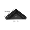 thumbnail image 2 of LEEYNEER Parvistic 4pcs Triangular Corner Brace Heavy Duty Angle Brackets Corner Braces Joint Angle Braces, 2 of 9