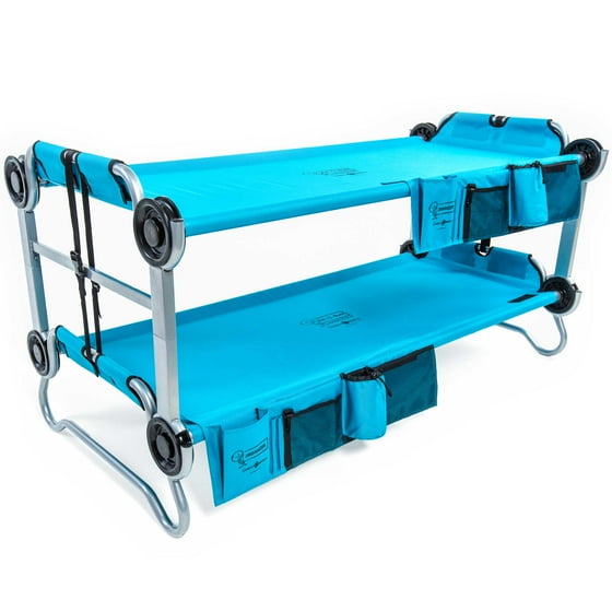 Disc-O-Bed Youth Kid-O-Bunk Benchable Camping Cot with ...