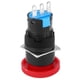 thumbnail image 2 of Interruptor de botón de parada de emergencia Ormromra 5 piezas 3 pines para equipos de automatización LA16-11ZS, 2 of 8