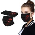 thumbnail image 2 of Dsscvnef 10PCS Adult's Butterfly Printed Mask Disposable Protective Face Masks, 2 of 6