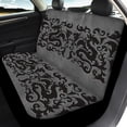 thumbnail image 4 of Pzuqiu Black Damask Car Seat Covers Full Set Car Seat Covers Set Car Interior Decor Non Slip Interior Accessories Fit for Cars Truck, 4 of 10